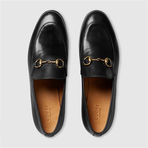 gucci jordaan leather loafer true to size|gucci jordaan loafer women's.